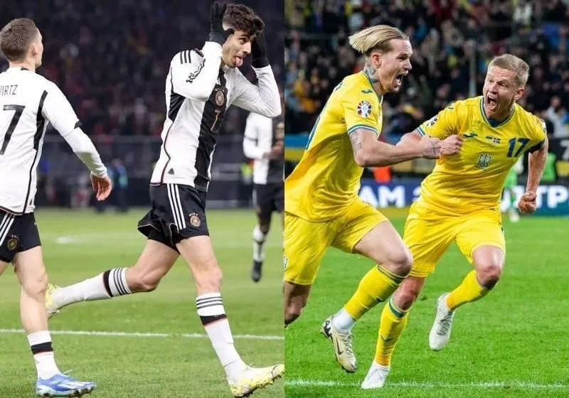 Lực lượng dự kiến Đức đá giao hữu Ukraine