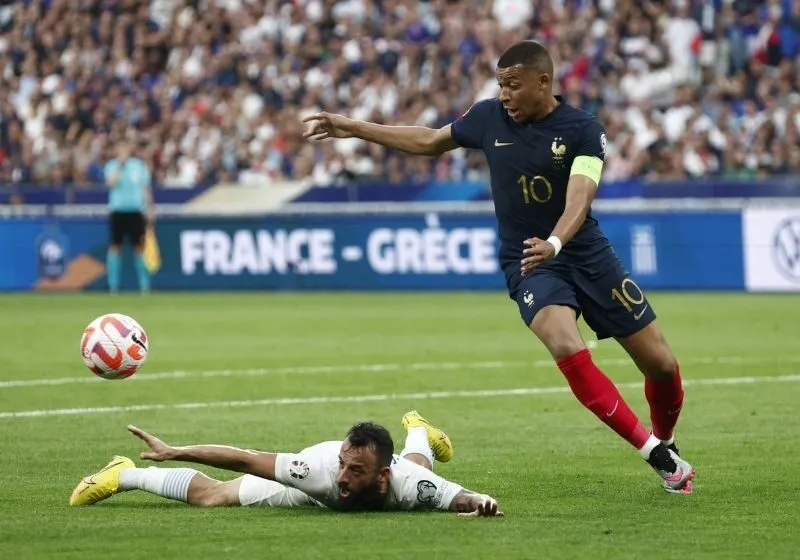 Chiến thuật khi Đức giao hữu Pháp