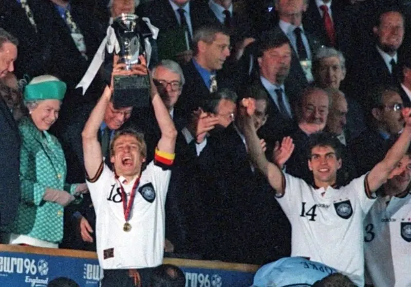 Lần thứ ba vô địch Euro 1996
